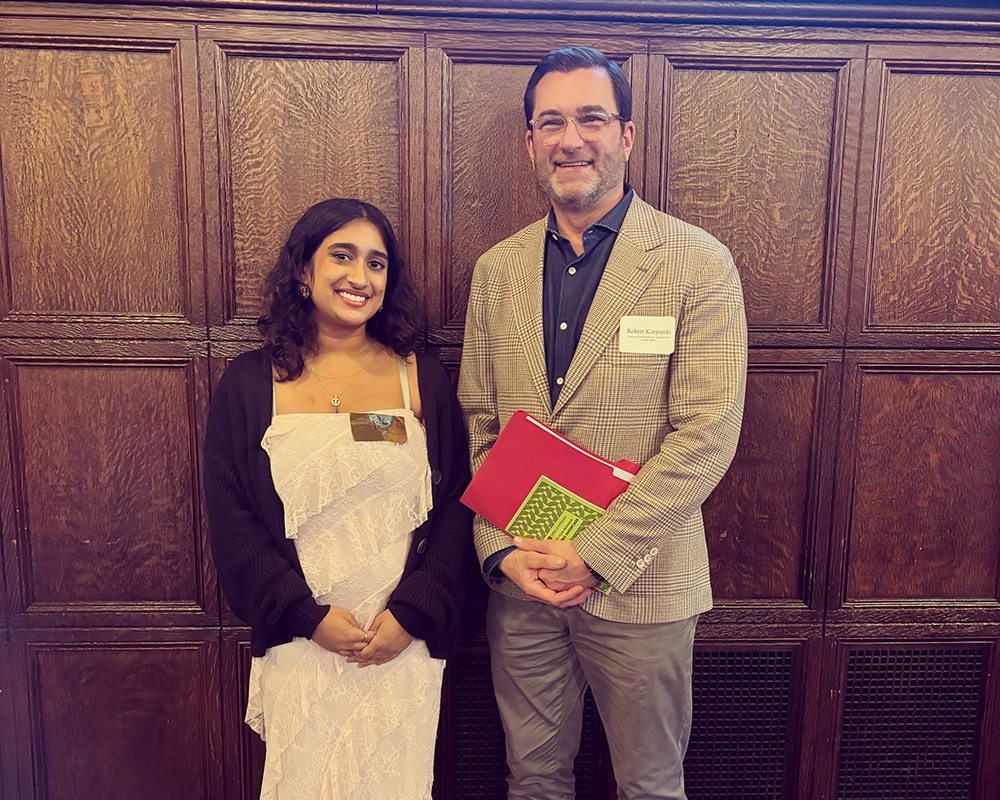 Congratulations to the 2025 Library Research Prize Winner, Olivia Hanif